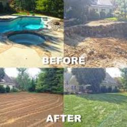 Pool Removal Services Houston - Before & After Pool Removal 