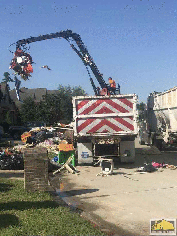 Houston-Demolition - Prentice Loader Truck 