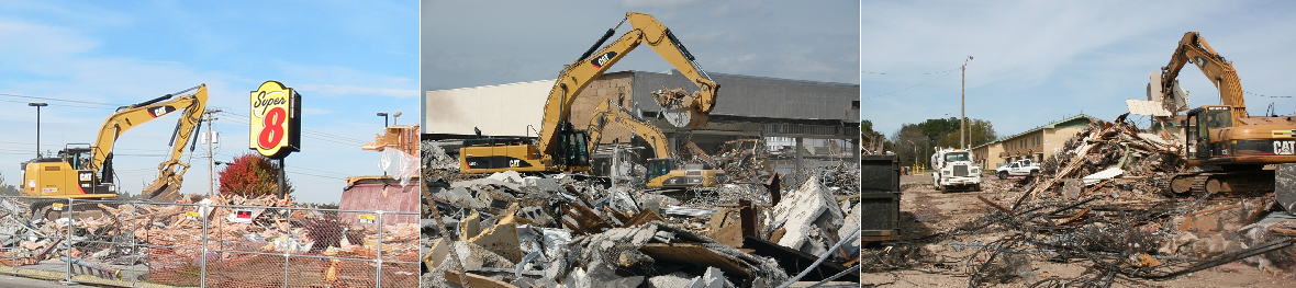 Commercial Demolition Services Houston - Restaurant Demolition - Mall Demolition - Building Demolition
